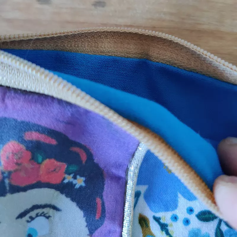 porte-monnaie Frida intérieur