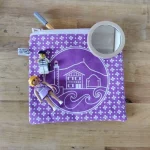 Pochette Pays Basque mauve