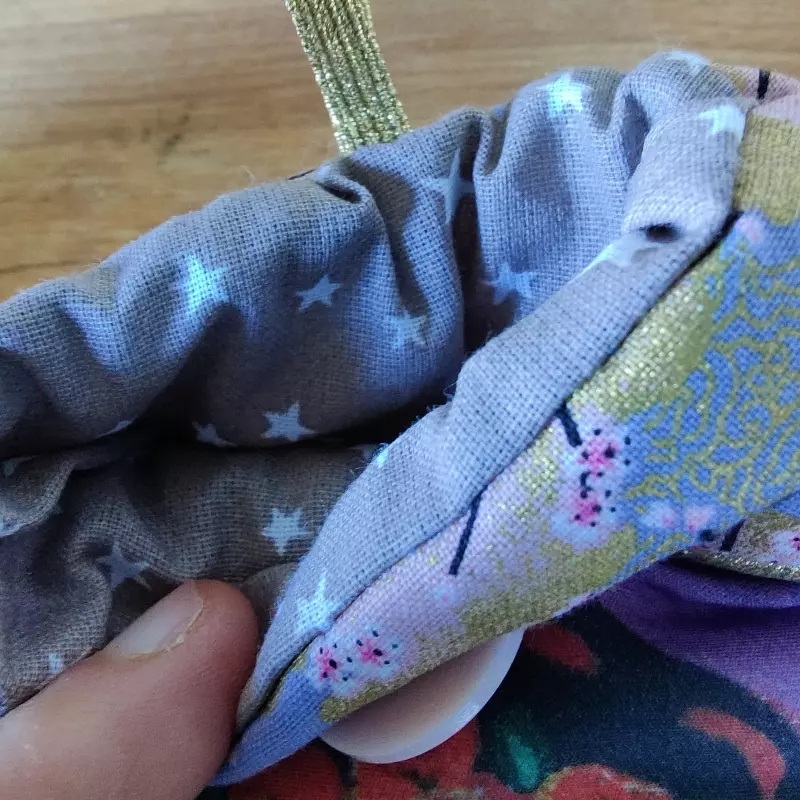 interieur de l'etui portable Frida